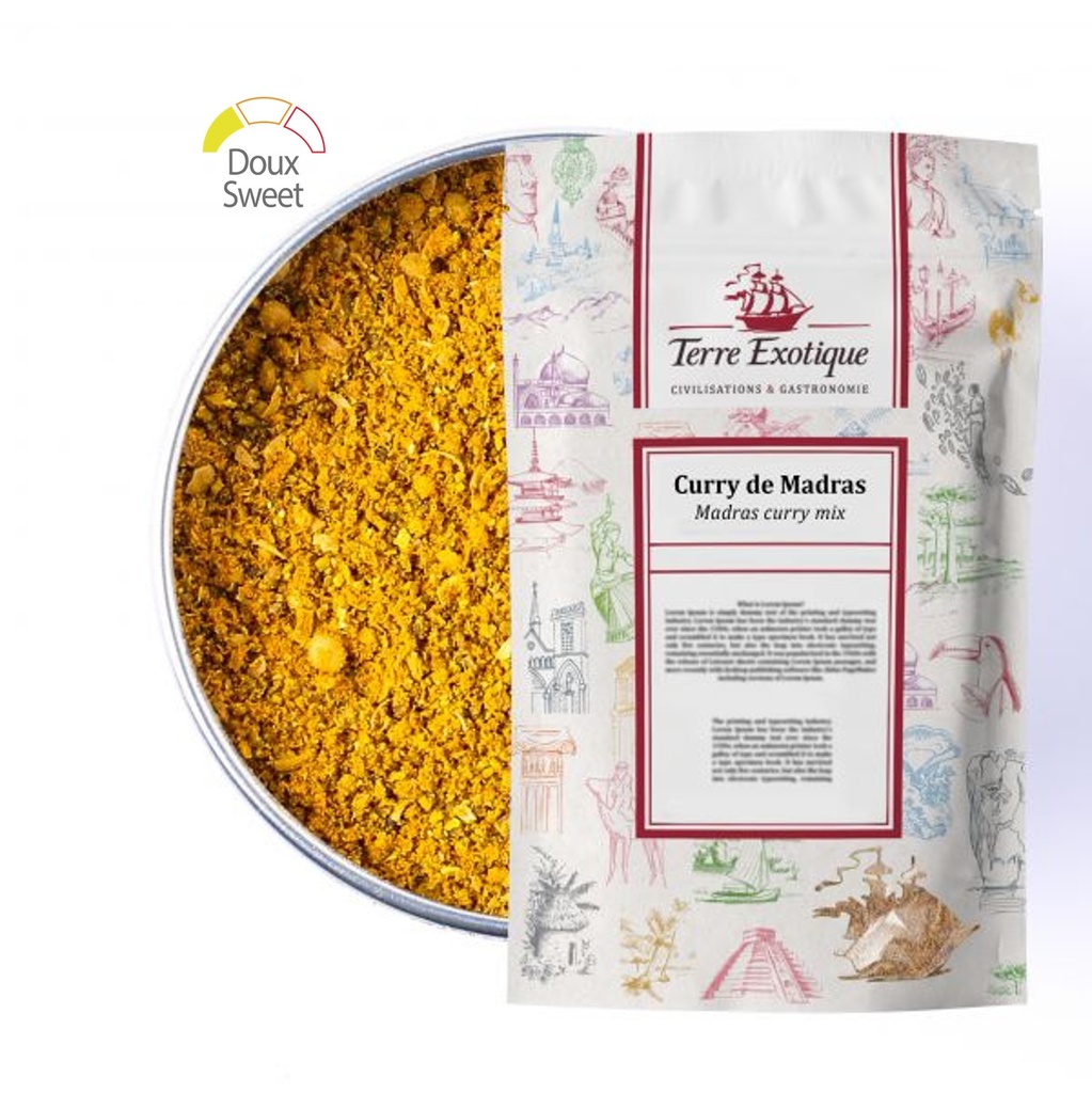 Curry de Madras bte 500g TERRE EXOTIQUE