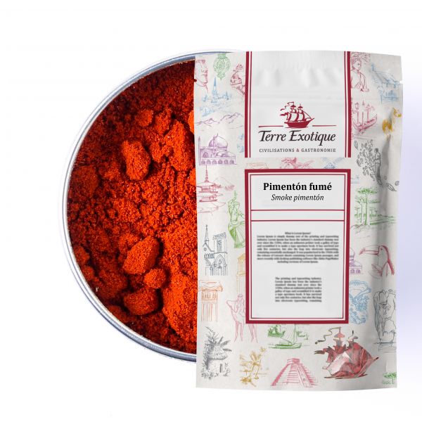 Paprika fume Pimenton sac 500g TERRE EXOTIQUE