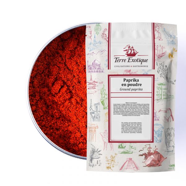 Paprika en poudre sac 500g TERRE EXOTIQUE 