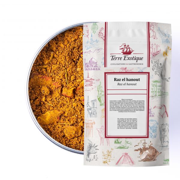 Melange marocain raz el hanout sac 500g TERRE EXOTIQUE