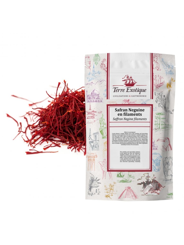 Safran Neguine en filaments sac 10g TERRE EXOTIQUE