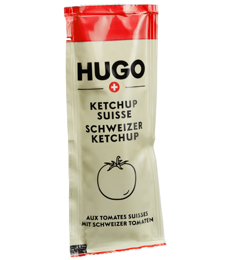 Ketchup suisse sac 20g x100 HUGO