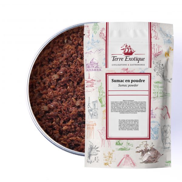 Sumac en poudre sac 500g TERRE EXOTIQUE 