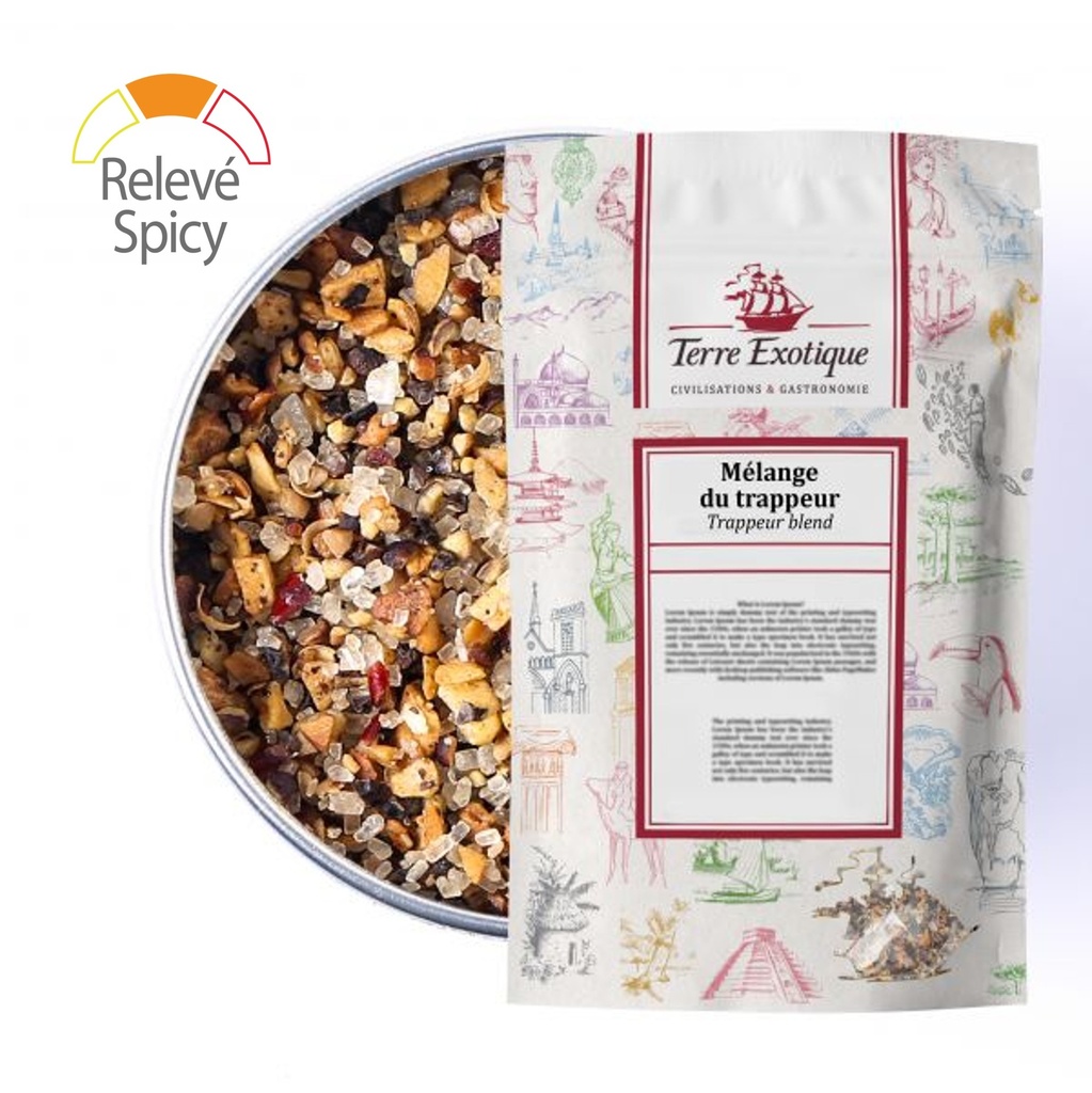 Melange quebecois trappeur sac 500g TERRE EXOTIQUE