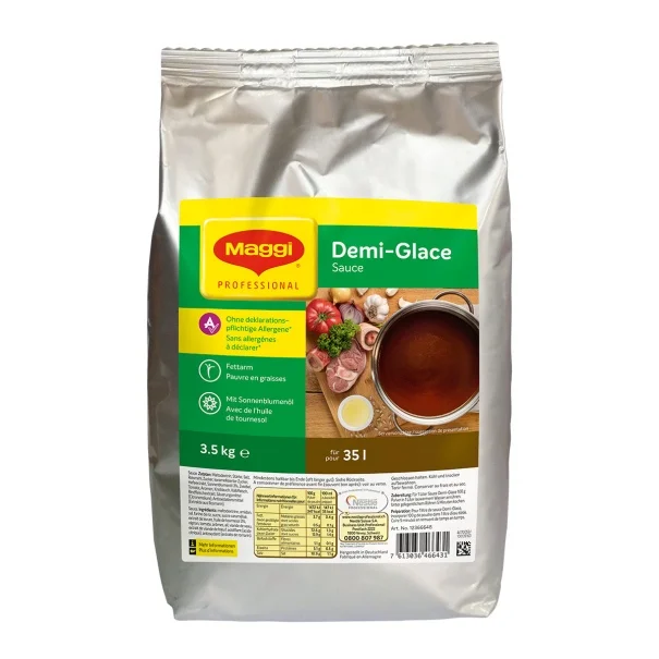 Sauce demi glace sans allergenes sac 3,5Kg MAGGI