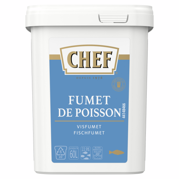 Fumet de poisson bte 900g CHEF
