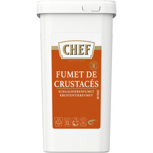 Fumet de crustaces bte 900g CHEF