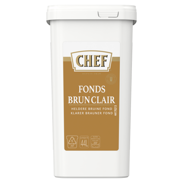 Fonds brun clair bte 880g CHEF