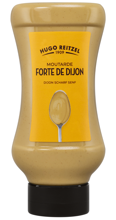 Moutarde forte de Dijon sqz 510g HUGO REITZEL