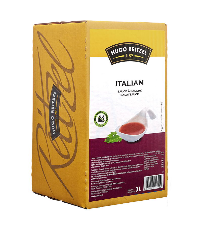 Sauce italian dressing bib 3L HUGO REITZEL