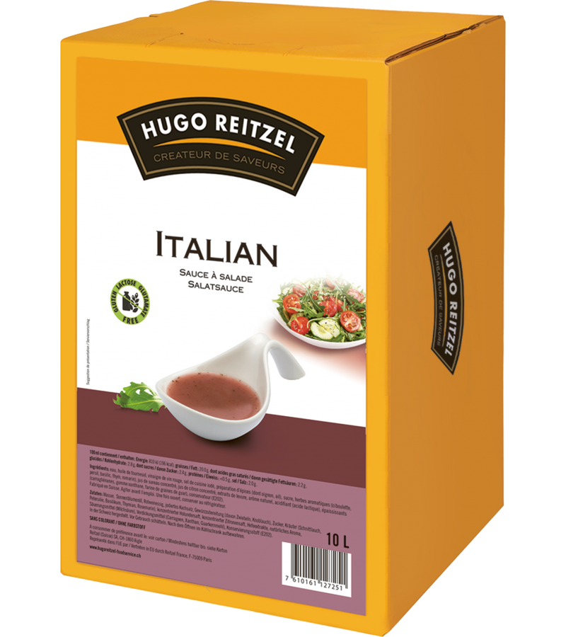 Sauce italian dressing bib 10L HUGO REITZEL