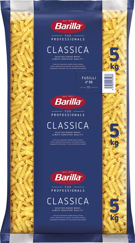 Fusilli n98 sac 5Kg BARILLA