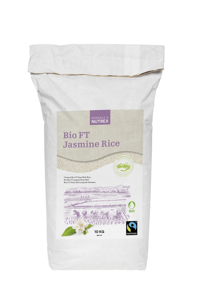 Riz jasmin bio sac 10Kg REISMUHLE