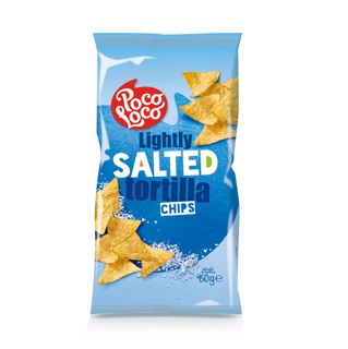 Chips tortilla nature sac 450g x12 POCO LOCO