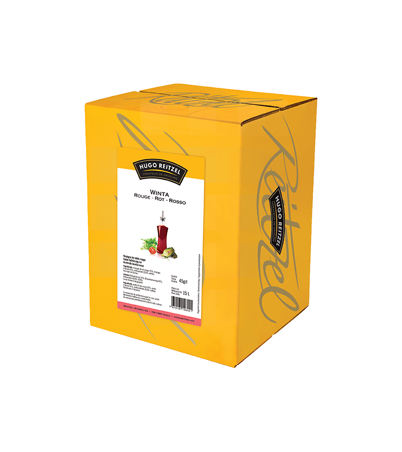 Vinaigre winta rouge bib 15L HUGO REITZEL