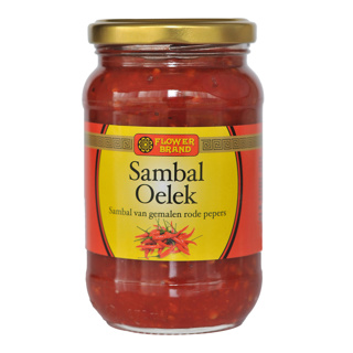 Sauce sambal oelek piments bcl 375g FLOWER