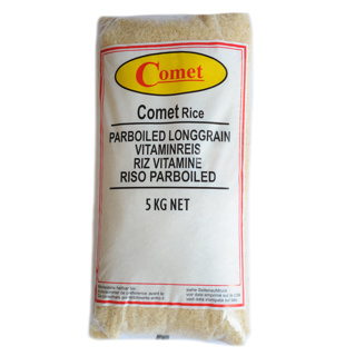 Riz long grain parboiled sac 5Kg COMET