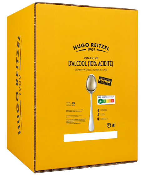 Vinaigre d'alcool 10% vol bib 15L HUGO REITZEL