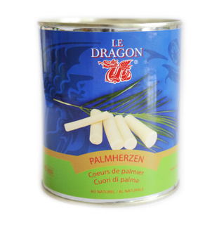 Coeurs de palmier bte 800g LE DRAGON