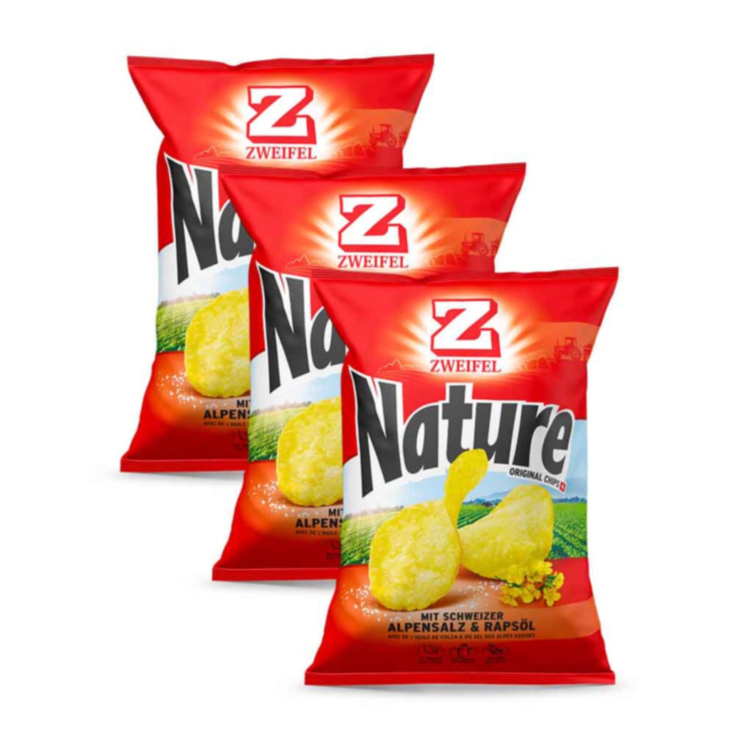Chips nature sac 30g x20 ZWEIFEL