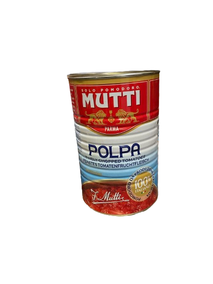 Tomates concassees fines Polpa bte 4,05Kg 5/1 MUTTI
