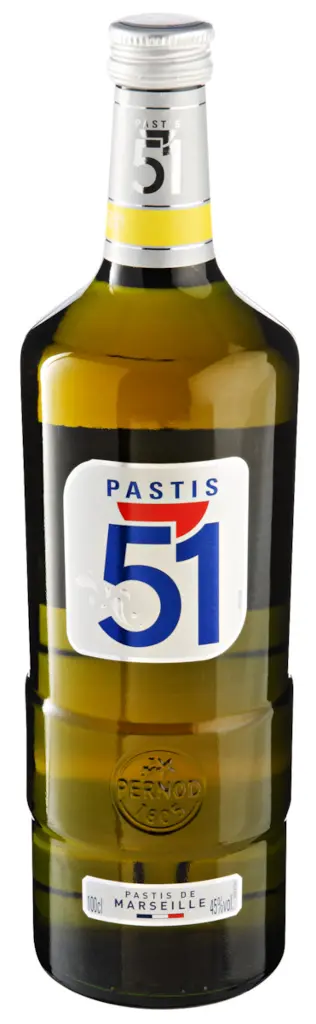 Pastis 51 45% vol btl 1L