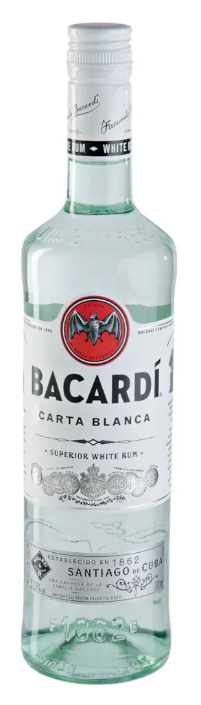 Rhum blanc Bacardi 37,5% vol btl 70cL CARTA BLANCA