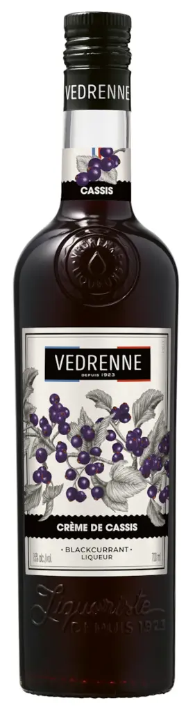 Creme de cassis 15% vol btl 70cL VEDRENNE 