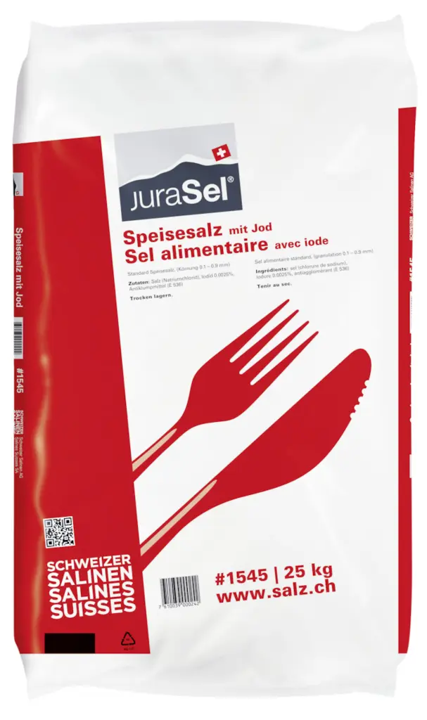 Sel fin iode sac 25Kg JURASEL