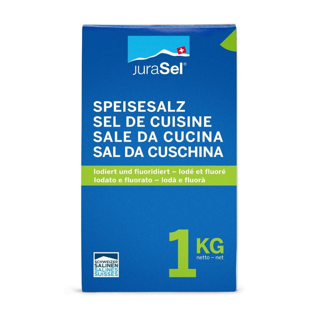 Sel fin iode et fluore bte 1Kg JURASEL