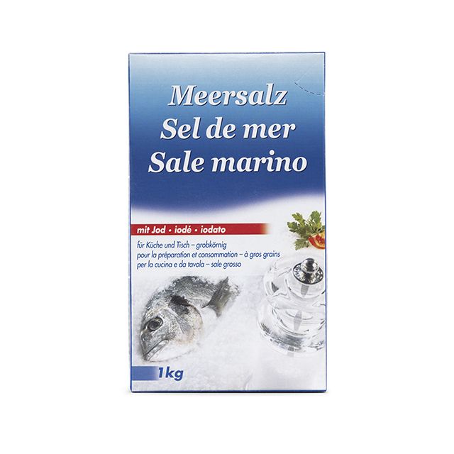 Gros sel iode bte 1Kg SALINES SUISSES