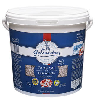 Gros sel de Guerande Label Rouge sea 5Kg LE GUERANDAIS