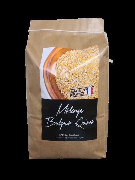 Melange boulgour quinoa fr sac 5Kg LES ROUCHOUX