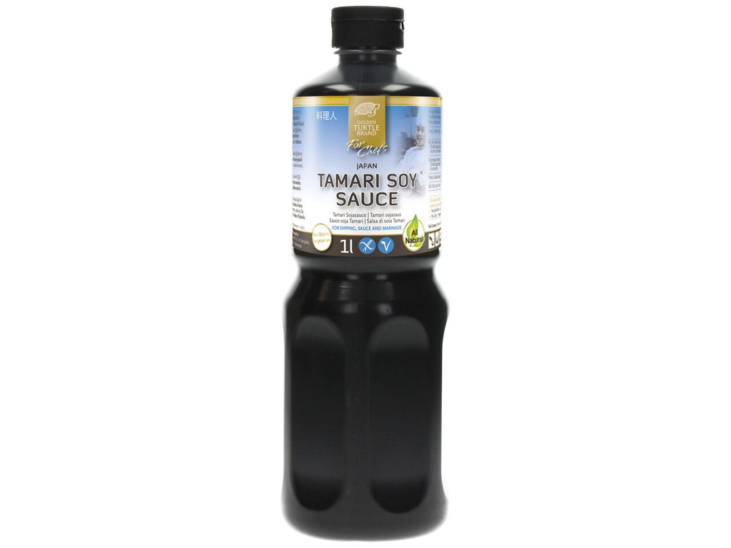 Sauce soja salee Tamari btl 1L GOLDEN TURTLE