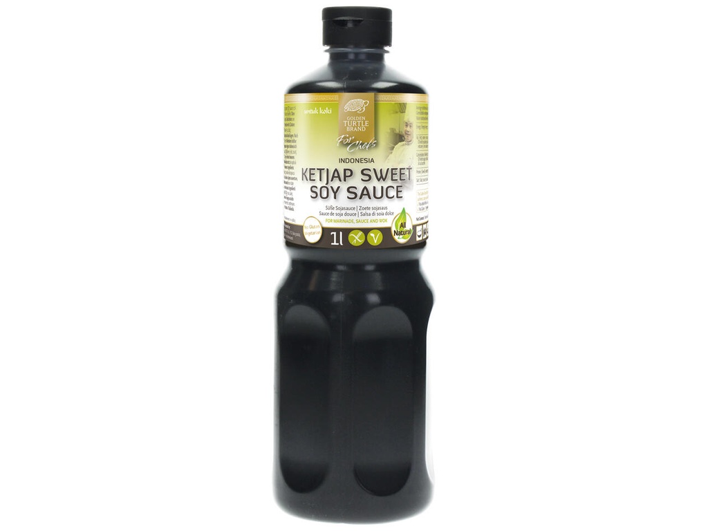 Sauce soja sucree Ketjap btl 1L GOLDEN TURTLE