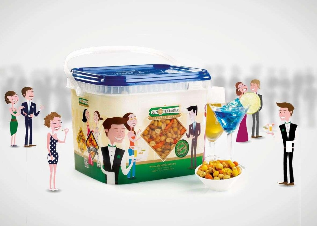 Melange cacahuetes crackers de riz sea 5Kg DE NOTEKRAKER