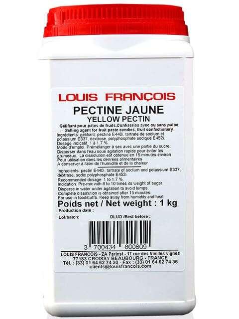 Pectine jaune bte 1Kg LOUIS FRANCOIS