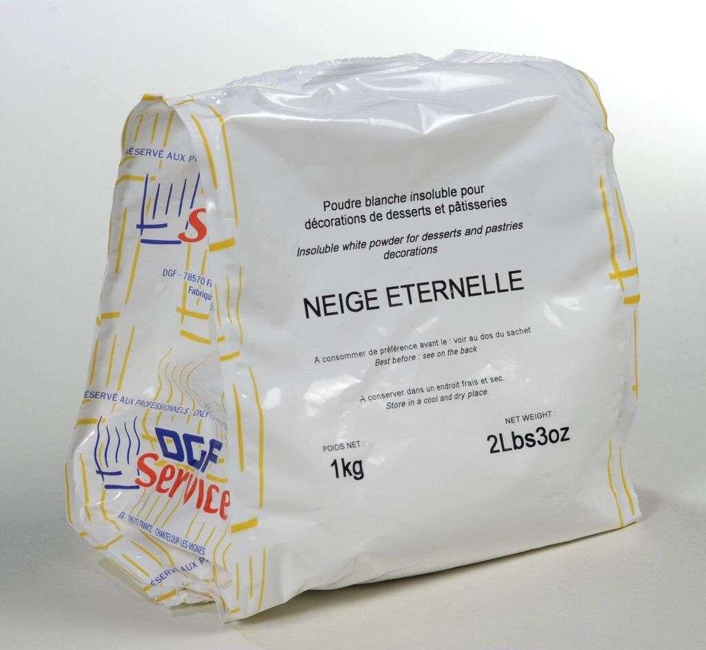 Sucre neige eternel sac 1Kg DGF SERVICE