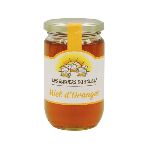 Miel d'oranger bcl 375g LES RUCHERS DU SOLEIL