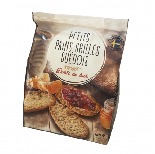 Petits pains grilles suedois pqt 225g x15