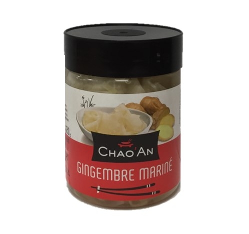 Gingembre en lamelles fines bcl 250g CHAO AN