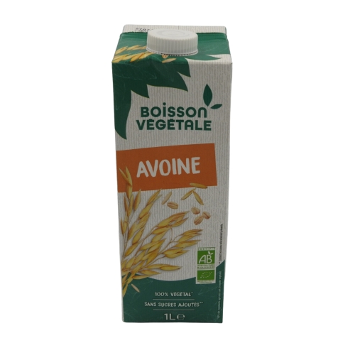 Boisson vegetale d'avoine bio brq 1L