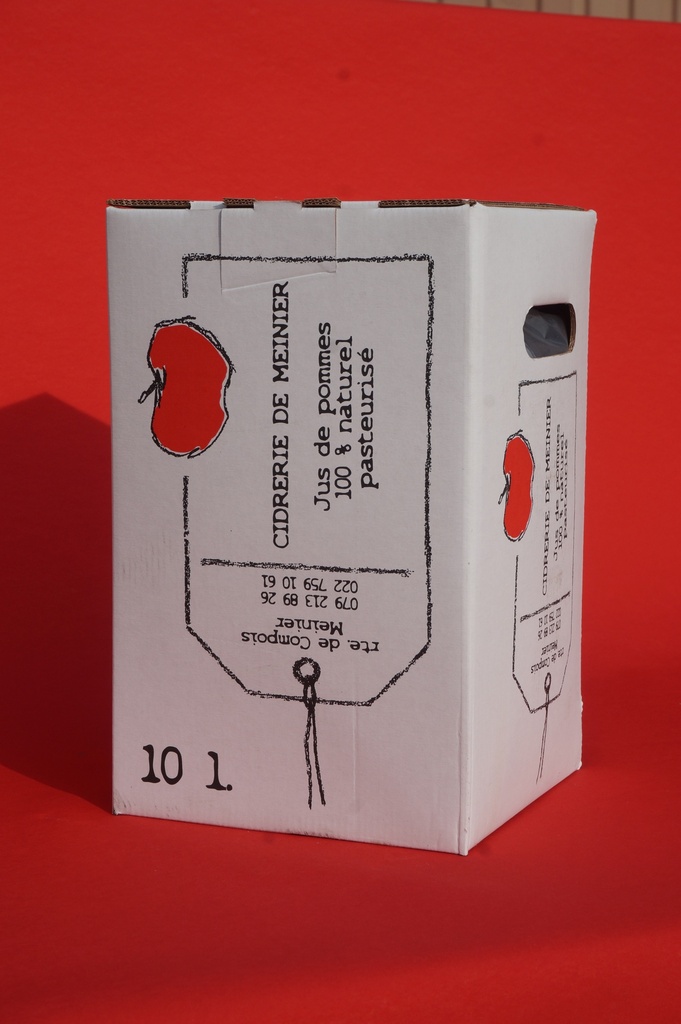 Jus de pomme GRTA bib 10L CIDRERIE DE MEINIER