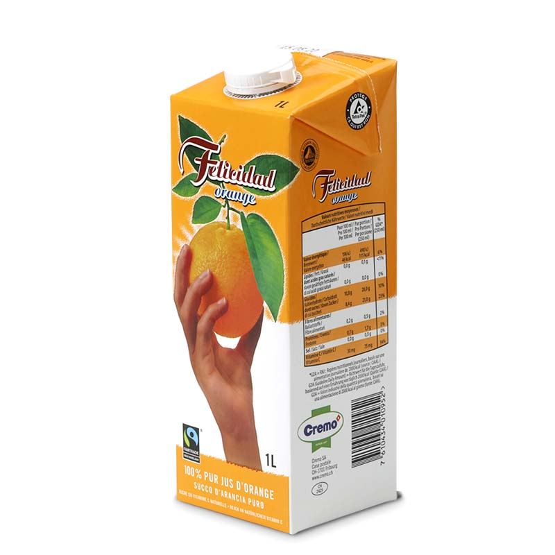 Jus d'orange brq 1L x12 FELICIDAD