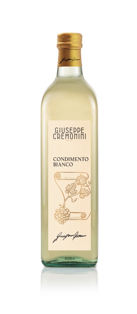 Vinaigre de vin blanc et mout de raisin btl 1L GIUSEPPE CREMONINI