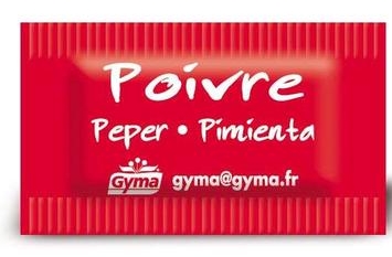 Poivre dosettes sac 1g x2000 GYMA