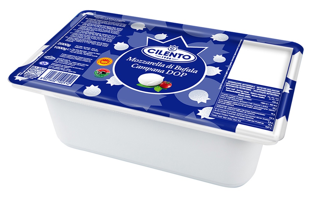 Mozzarella di bufala Campana AOP sea 8x125g CILENTO