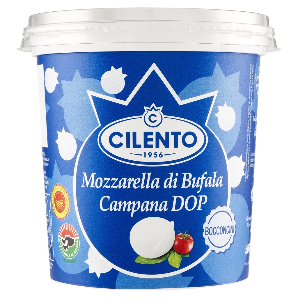 Mozzarella di bufala Campana AOP sea 10x50g CILENTO          