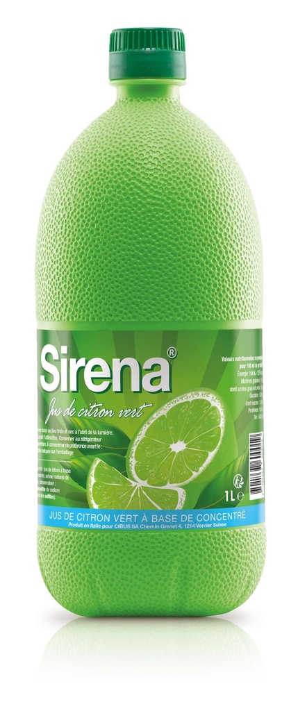Jus de citron vert btl 1L  SIRENA