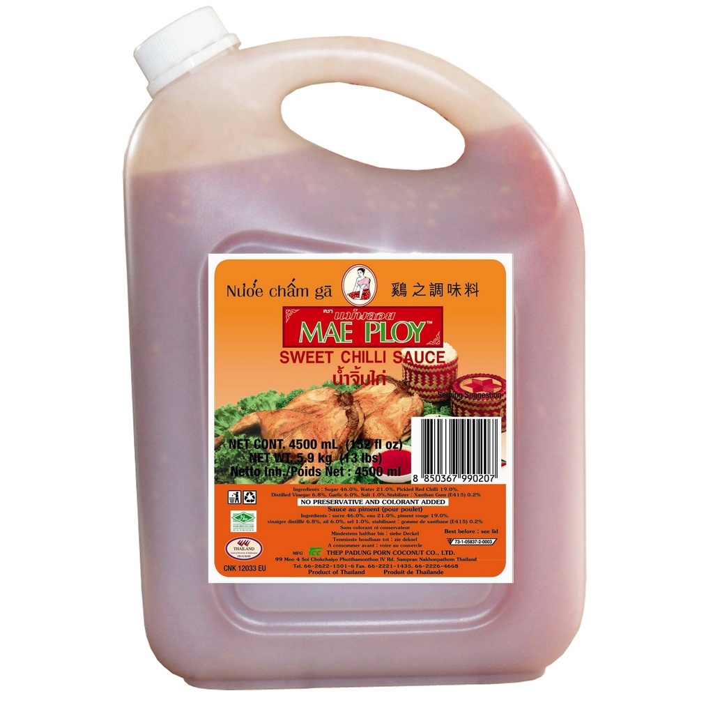 Sauce Sweet Chili bid 4,7L MAE PLOY